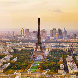 Parijs uitzicht Eiffeltoren